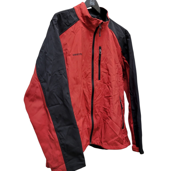 Swiss Tech Mens 2XL (50-52) Blue Water Resistant Softshell Performance Jacket. - Picture 4 of 10